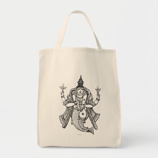 Tote Bag Hindouisme : Vishnu (Devant)