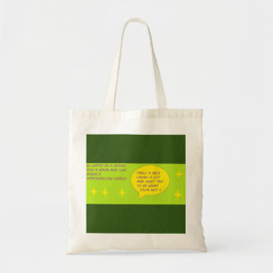 Tote Bag Hip fashion fun bag fourre-tout avec logo message