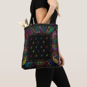 Tote Bag Hippie Paisley (De près)