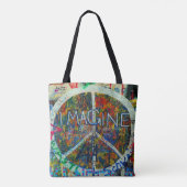 Tote Bag Hippie Wall Art (Dos)