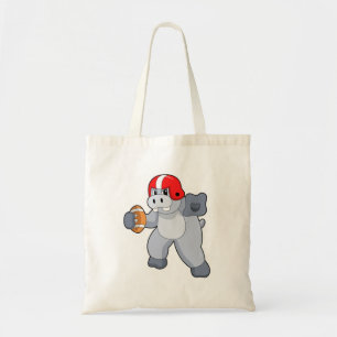 Tote Bag Hippo à Football Sports