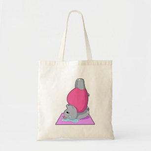 Tote Bag Hippo au yoga Fitness
