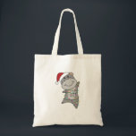 Tote Bag Hippo Merry Christmas Winter Animals Hippos Adult<br><div class="desc">L'hippo à la douceur avec des lumières claires. Animaux amusants avec des cadeaux et de la neige aux vacances. Aussi drôle pour Noël en juillet. Les hippopotames sont des animaux sucrés,  parfaits pour Noël.</div>