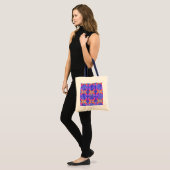 Tote Bag Hippocampe 2 faces (Devant (modèle))