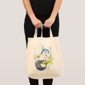Tote Bag Hippocampe (crâne) (Devant (produit))