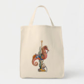 Tote Bag Hippocampe de carrousel (Devant)