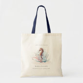 Tote Bag Hippocampe de mer Corail d'algues N'importe quel â (Devant)