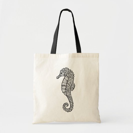 Tote Bag Hippocampe inspiré (Devant)