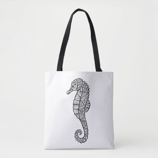 Tote Bag Hippocampe inspiré 2 (Devant)
