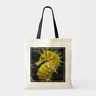 Tote Bag Hippocampe jaune Guttulatus de l'hippocampe