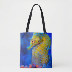 Tote Bag Hippocampe lumineux de l'hippocampe
