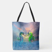 Tote Bag Hippocampes (Dos)
