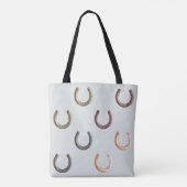 Tote Bag Hippodrome Motif équestre équitation réutilisable (Dos)