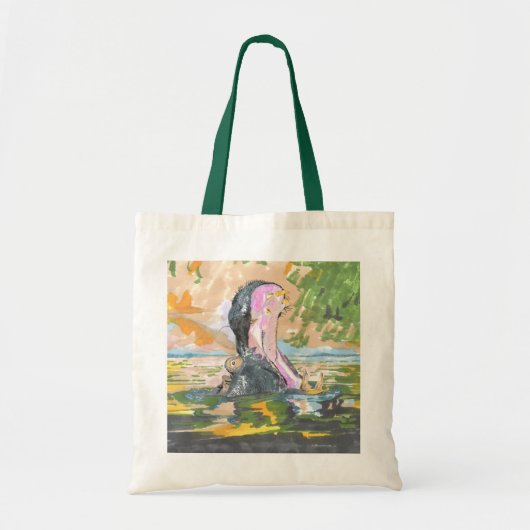 Tote Bag Hippopotame (Devant)