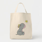 Tote Bag Hippopotame et étoile ! (Devant)