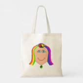 Tote Bag Hippy Smile (Dos)