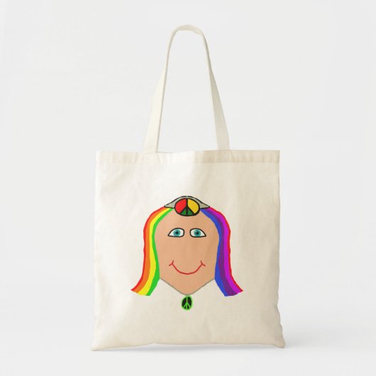 Tote Bag Hippy Smile (Devant)