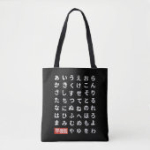 Tote Bag Hiragana (Devant)