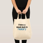 Tote Bag Histoire ceinture noire (Devant (produit))