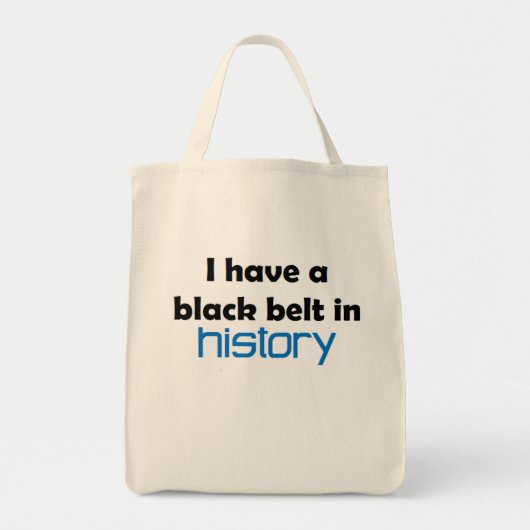 Tote Bag Histoire ceinture noire (Devant)
