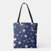 Tote Bag Histoire d'amour céleste (Dos)