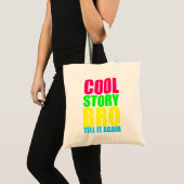 Tote Bag Histoire Géniale Mec Neon (Devant (produit))