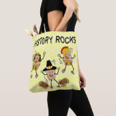 Tote Bag Histoire Rocks (De près)