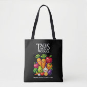 Tote Bag Histoires de fruits et légumes amusants de l'épice (Devant)