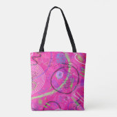 Tote Bag Histoires d'enfance Art Abstrait (Dos)