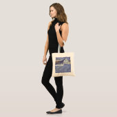 Tote Bag Hiver à la loge argentée (Devant (modèle))