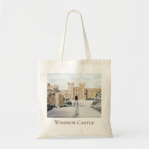 Tote Bag Hiver à Windsor Castle Paysage Peinture