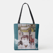 TOTE BAG HIVER AU RANG WEST HILLS (Dos)