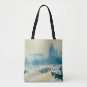 Tote Bag Hiver en Union Carré par Frederick Childe Hassam (Devant)