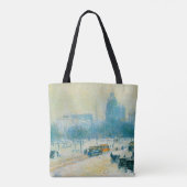 Tote Bag Hiver en Union Carré par Frederick Childe Hassam (Dos)