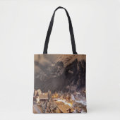 Tote Bag hiver suisse (Devant)
