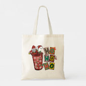Tote Bag Ho Ho Ho Chirstmas Gnome (Dos)