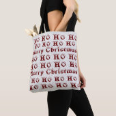 Tote Bag HO HO Joyeux Noël (De près)