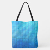 Tote Bag HO’OMAU - Collage primitif des dauphins hawaïens (Dos)