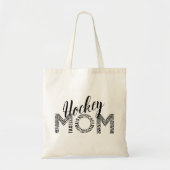 Tote Bag Hockey Maman Mot Art (Devant)