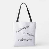 Tote Bag Hocus Pocus Café pour focaliser Halloween Fourre-t (Dos)