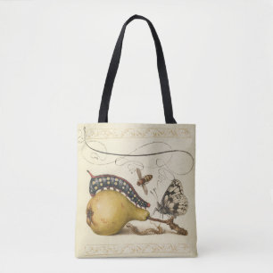 Tote Bag Hoefnagel Vintage Poire & Insectes Renaissance 150