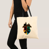 Tote Bag HoGWARTS™ Castle Crest House Insigne de fierté (Devant (produit))