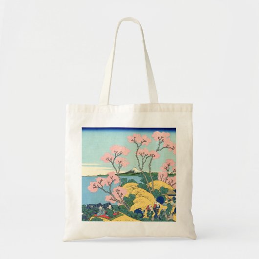 Tote Bag Hokusai Fuji de Gotenyama sur le Tōkaidō (Devant)