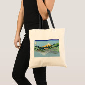 Tote Bag Hokusai - Le Mont Fuji reflète le lac Kawaguchi (Devant (produit))