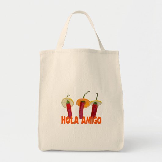 Tote Bag Hola amigo (Devant)