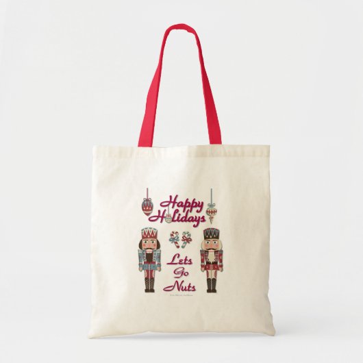 Tote Bag Holiday Nutcracker (Devant)