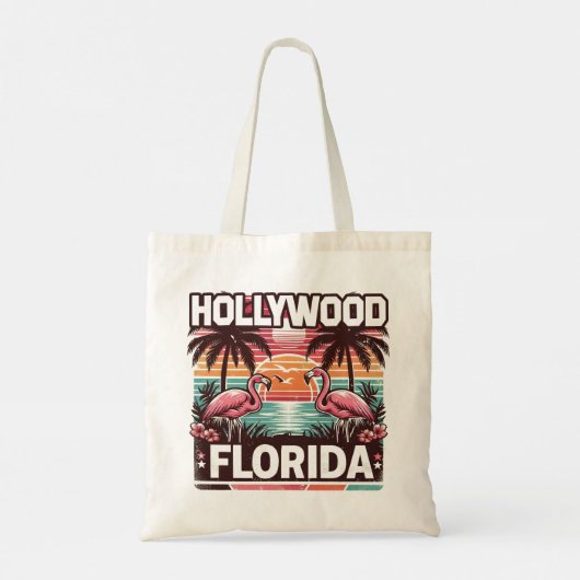 Tote Bag Hollywood Floride (Dos)