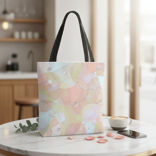Tote Bag Holographie de Pearlescent Lumineuse Liquide
