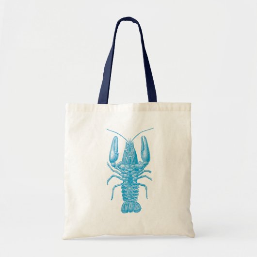 Tote Bag Homard bleu (Devant)