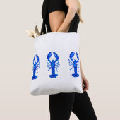 Tote Bag Homard bleu (De près)